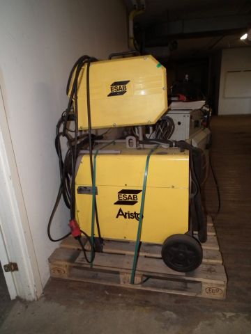 587929-1 MIG weld ESAB Aristo LUD 320