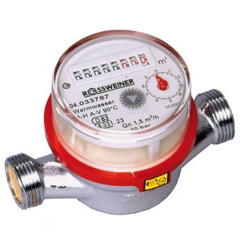 603853-1 3 flat water meter Rossweiner 681W - Free shipping
