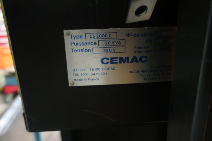 580940-12 Spot weld, CEMAC CS2000C