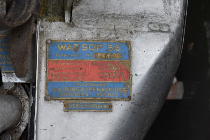 603816-5 Rock drill Warsop S6