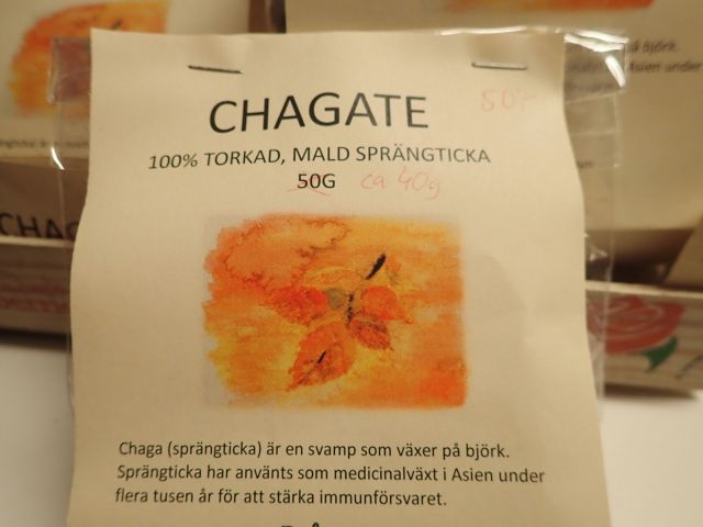 606133-2 16 bag Chagate at 40g.