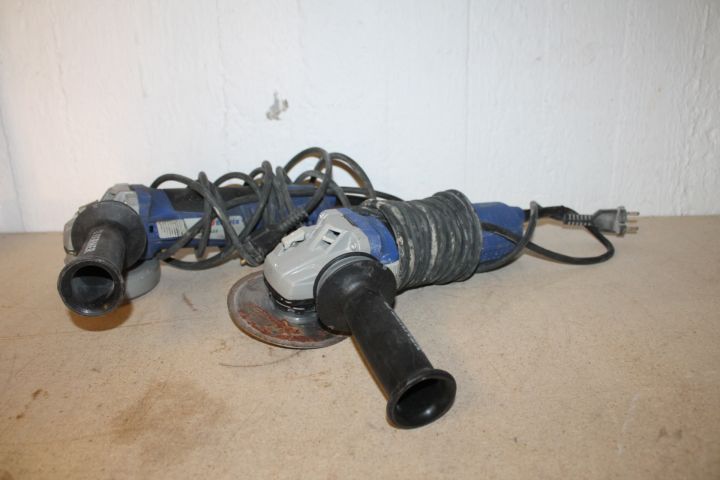 550209-1 Angle grinder 2 pcs Berner BAG 125-2 E