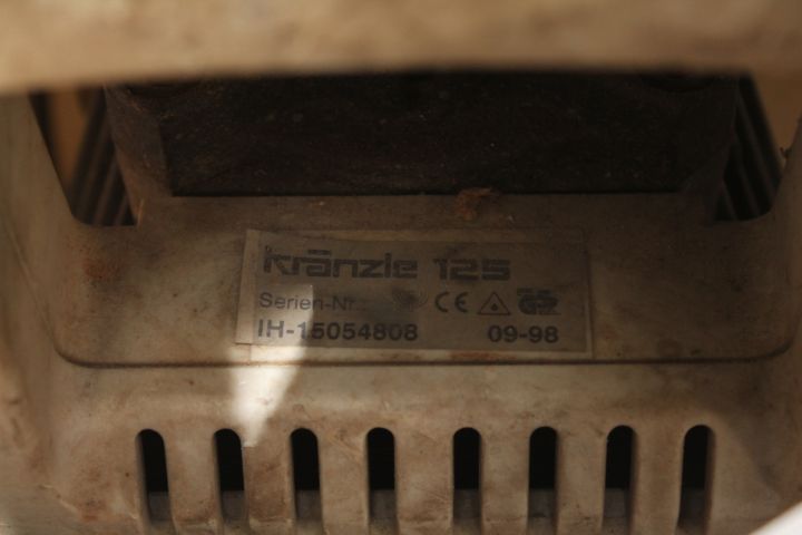 550214-7 Kränzle 125 high pressure washer