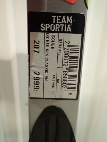 575999-2 Cross-country ski Fischer SCS Classic NIS, length: 207 cm