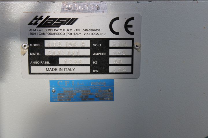 609115-7 Bandputsmaskin Lasm NTS 150C -96