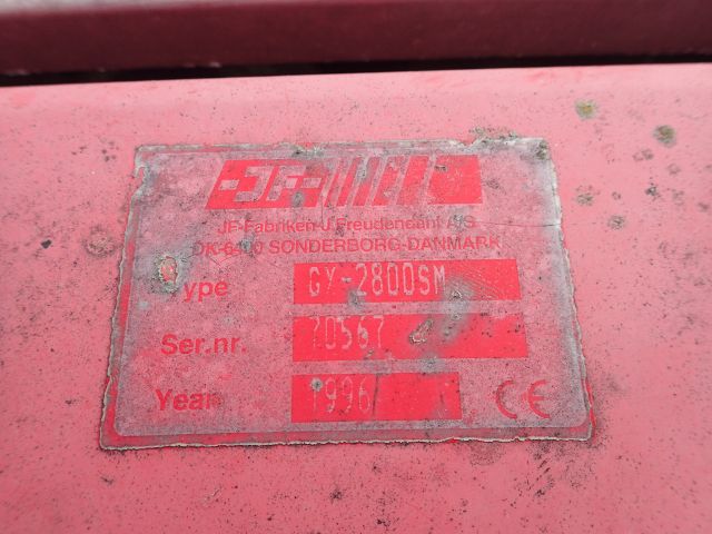 609274-7 Mower conditioner JF GX 2800s