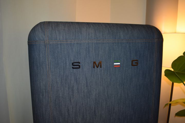 571813-4 Refrigerator with freezer compartment 60 cm (Denim no. 88/500) Smeg FAB28RDB - demo