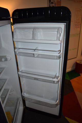 571813-6 Refrigerator with freezer compartment 60 cm (Denim no. 88/500) Smeg FAB28RDB - demo