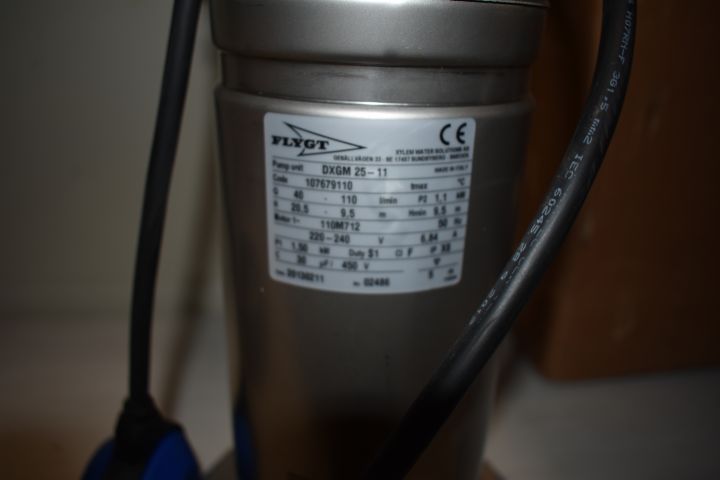 571120-2 Flygt chews pump DXGM 25-11