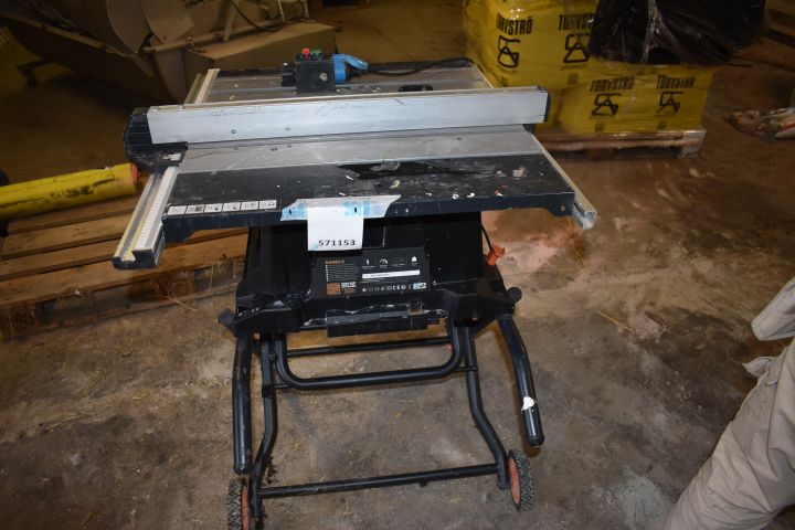 571153-4 Mobile saw table from Evolution Rage5-S