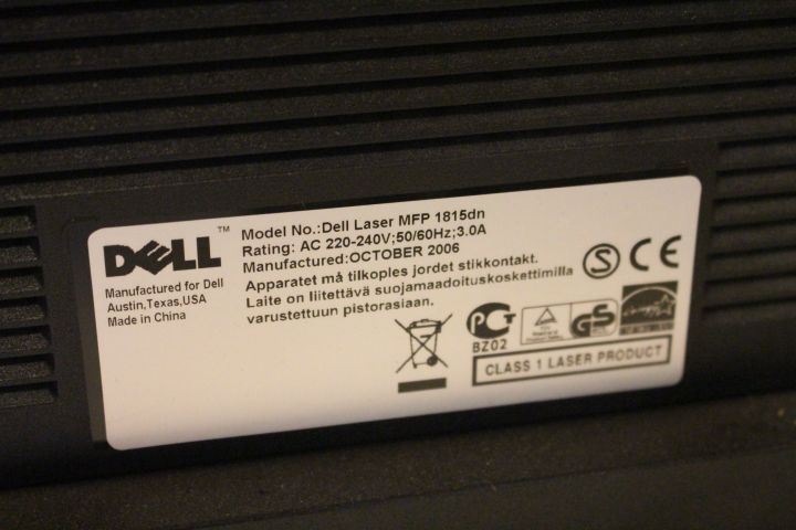 602908-6 Laser MFP Dell MFP 1815dn