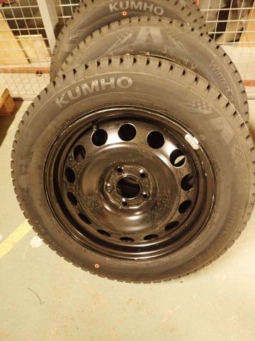 577943-2 4pcs new winter tires on Citroen / peugeot plate rim 16 "