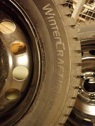 577943-5 4pcs new winter tires on Citroen / peugeot plate rim 16 "