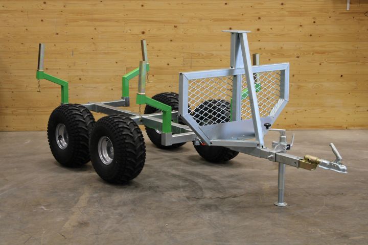 610400-2 Timber wagon for flatbed ATV (1500 kg load capacity)