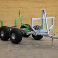610400-3 Timber wagon for flatbed ATV (1500 kg load capacity)