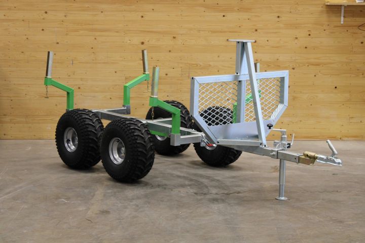 610400-3 Timber wagon for flatbed ATV (1500 kg load capacity)