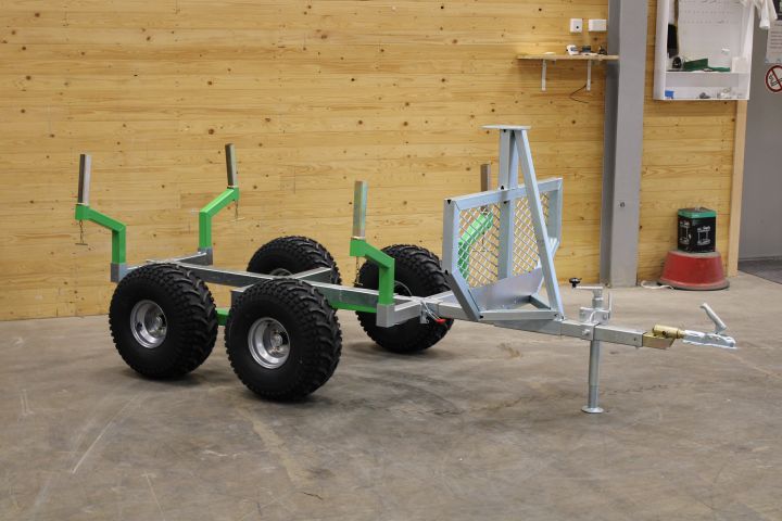 610400-4 Timber wagon for flatbed ATV (1500 kg load capacity)
