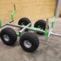 610400-5 Timber wagon for flatbed ATV (1500 kg load capacity)