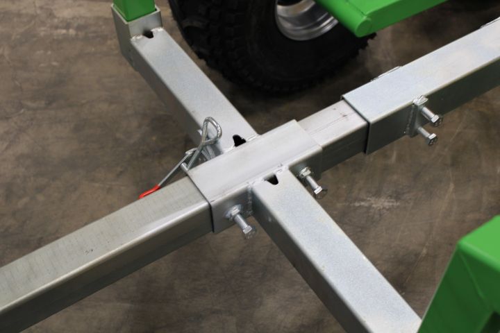 610400-9 Timber wagon for flatbed ATV (1500 kg load capacity)