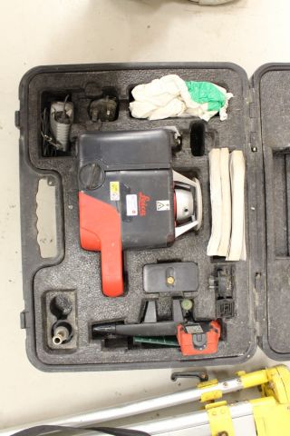 610496-2 Rotary laser Leica Roteo 35G with tripod