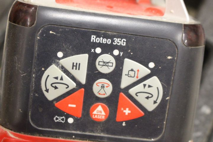 610496-4 Rotary laser Leica Roteo 35G with tripod