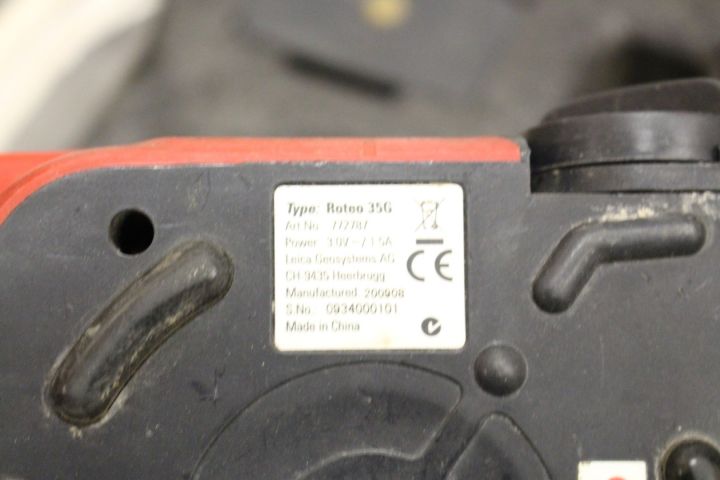 610496-5 Rotary laser Leica Roteo 35G with tripod
