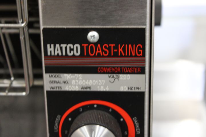 608357-2 Toaster Hatco Toast-King
