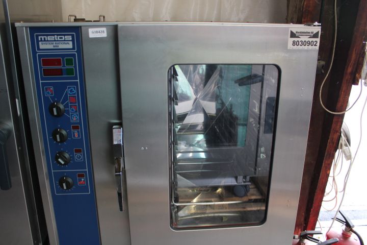 608428-3 Combi Oven Metos System Rational MM10