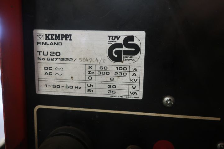 581079-7 Welding, Kemppi PSS3500 / TU20 / WU10