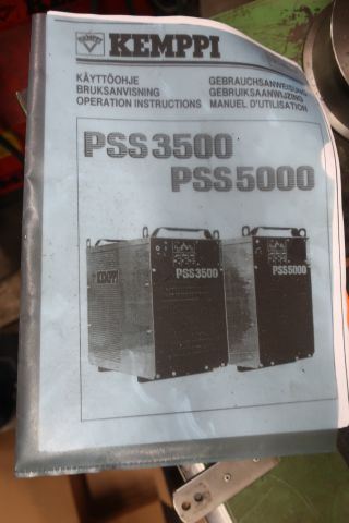 581079-12 Welding, Kemppi PSS3500 / TU20 / WU10