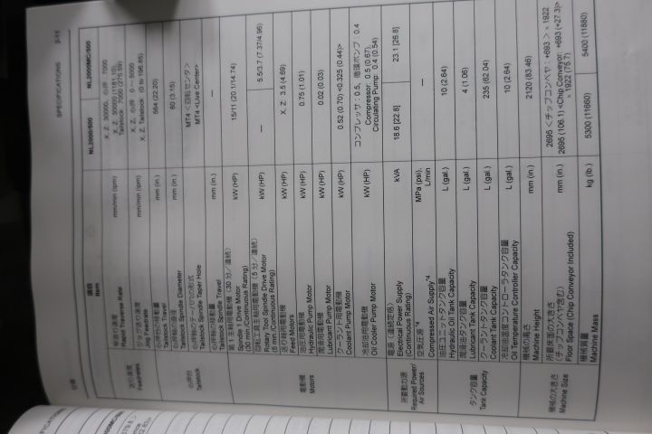 581123-20 CNC Lathe, MORI SEIKI NL 2500 SY / 700