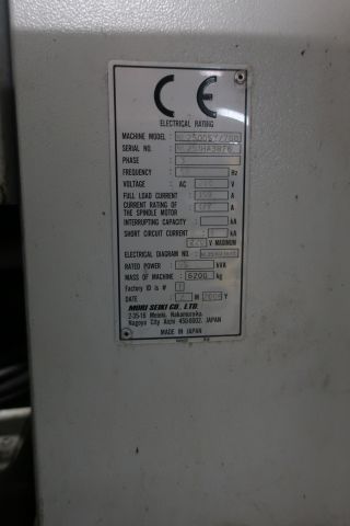 581123-24 CNC Lathe, MORI SEIKI NL 2500 SY / 700