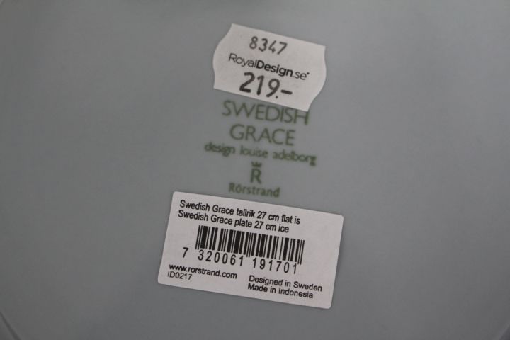 602960-7 Plate Mateus and Sweden Grace 5 pcs