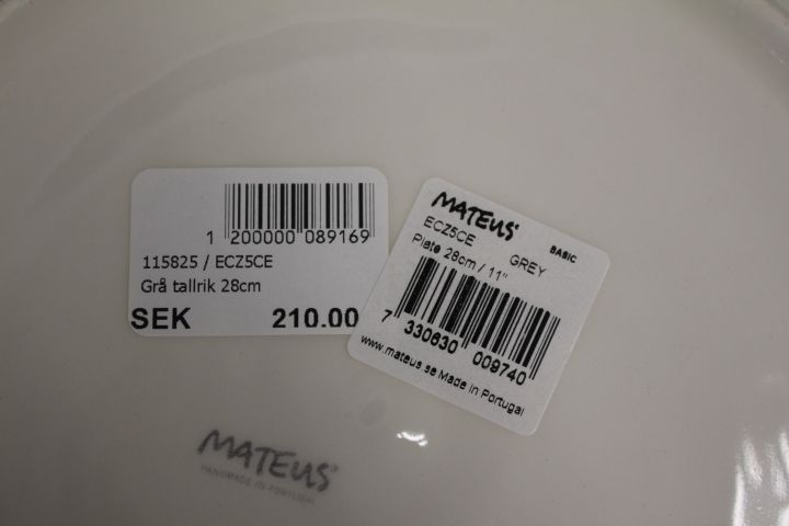 602960-8 Plate Mateus and Sweden Grace 5 pcs