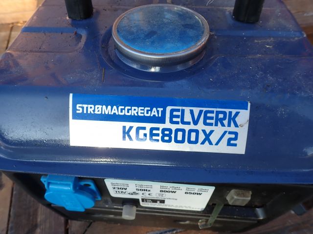 598821-5 Elverk KGE800X/2