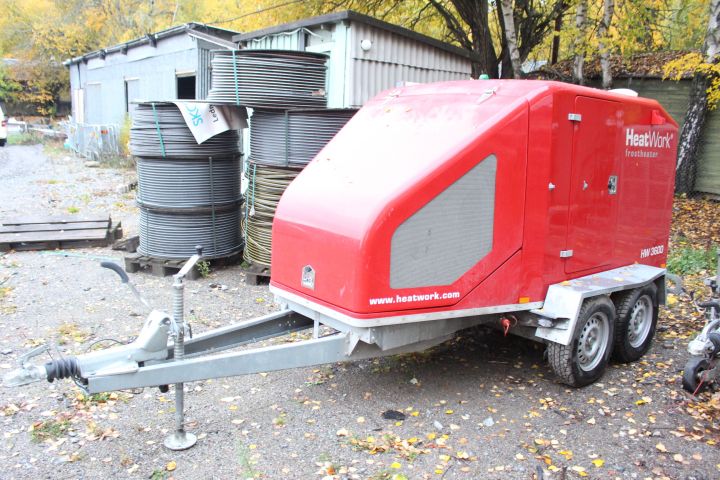 612866-2 Heatwork HW3600 Tjältinare / Ytvärmare på släpvagn - LGF Fordon F