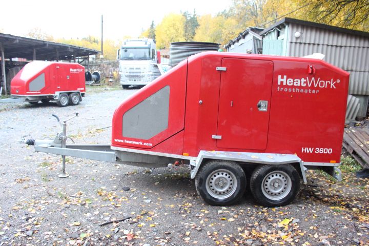 612866-3 Heatwork HW3600 Tjältinare / Ytvärmare på släpvagn - LGF Fordon F