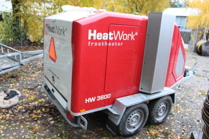 612866-7 Heatwork HW3600 Tjältinare / Ytvärmare på släpvagn - LGF Fordon F