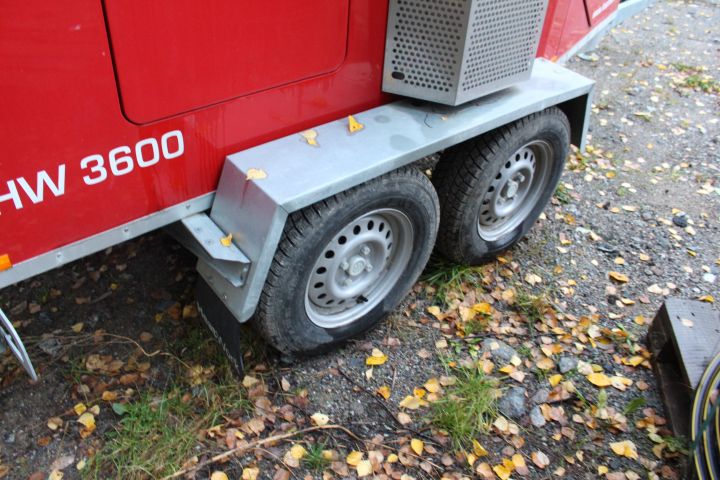 612866-8 Heatwork HW3600 Tjältinare / Ytvärmare på släpvagn - LGF Fordon F