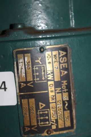 612504-2 Slipmaskin Benko A20.