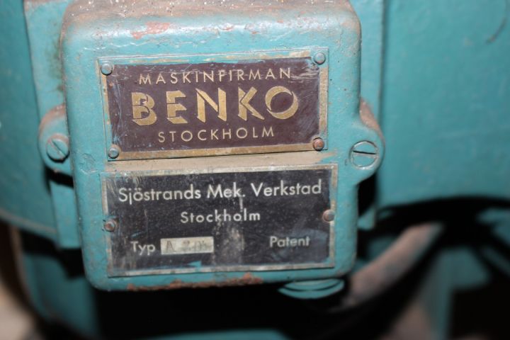 612504-3 Slipmaskin Benko A20.