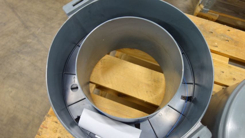 612445-5 Fiber cable 4F Blown fiber EPSU MM OM3, 2000m