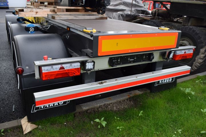 613466-10 Närko 3-axle timber transport trailer D3MS11T11