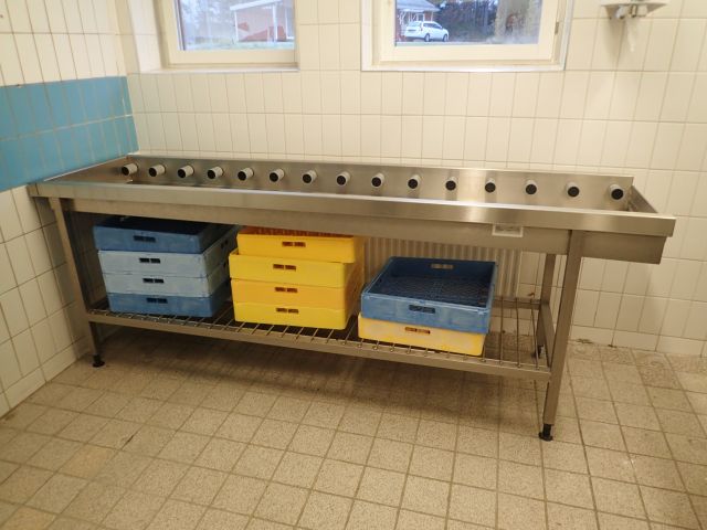 520043-1 Runway for industrial dishwasher