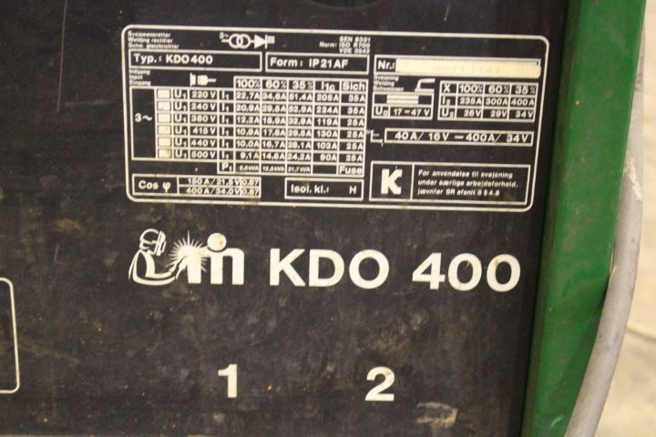 594979-4 MIG-svets Migatronic KDO 400