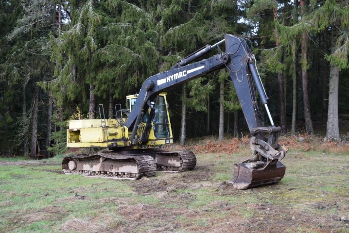 613700-1 Crawler excavator Hymac 181 (planning kick & tooth kick) - 1988