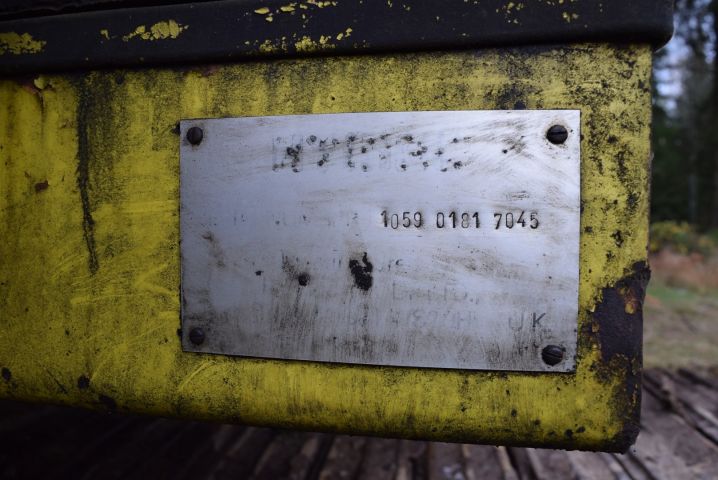 613700-33 Crawler excavator Hymac 181 (planning kick & tooth kick) - 1988