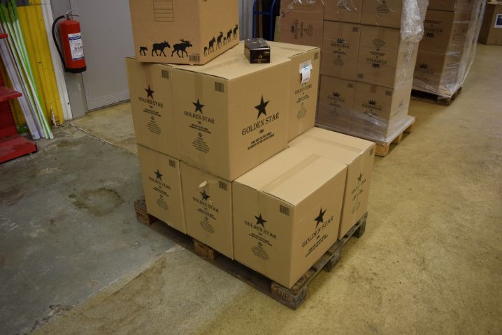 571829-4 Filterhylsor Golden Star 438 st förp. x 200 (87.600 hylsor)