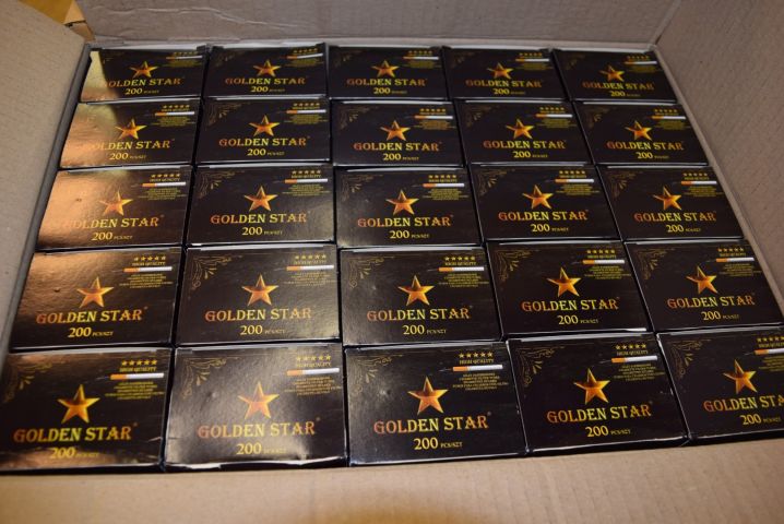 571829-7 Filterhylsor Golden Star 438 st förp. x 200 (87.600 hylsor)