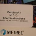 610597-4 Test instrument Meterel Eurotest Mi3101